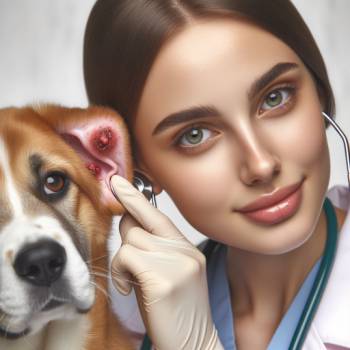 ушной грибок у собак лечение